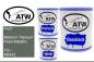 Preview: Ford, Medium Titanium Pearl Metallic, YG / M6442: 1L Lackdose + 1L Klarlack + 500ml Härter - Set, von ATW Autoteile West.